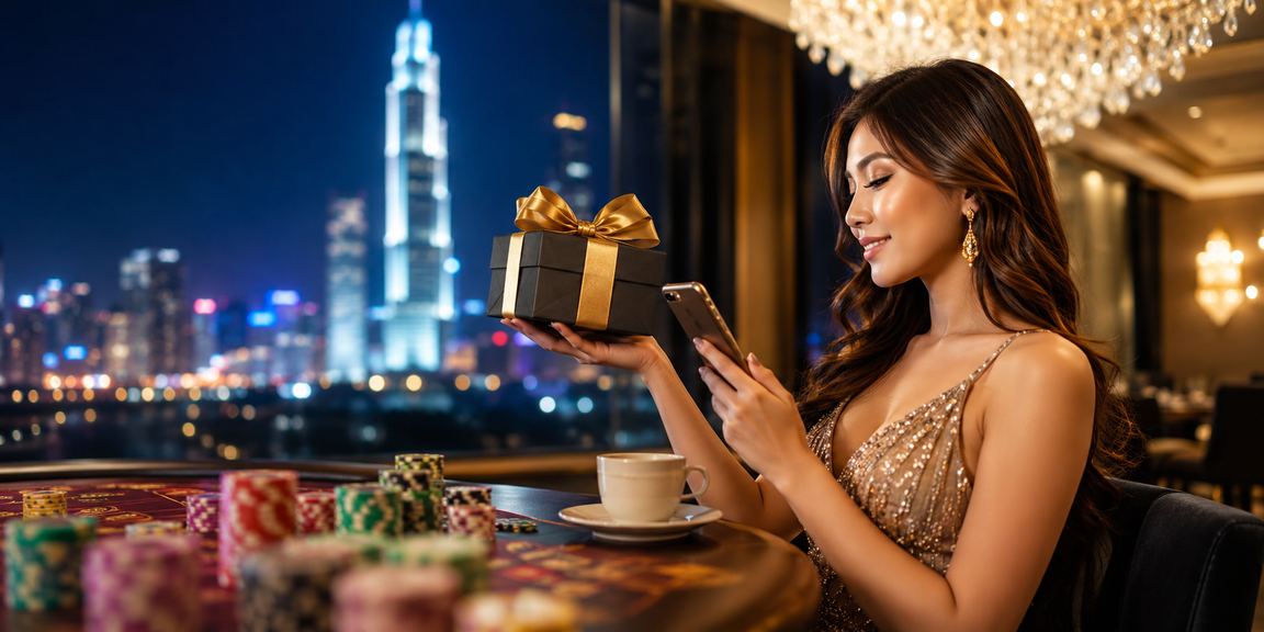 Antara muka aplikasi kasino 43000 yang menunjukkan pilihan permainan meja Blackjack di Kuala Lumpur